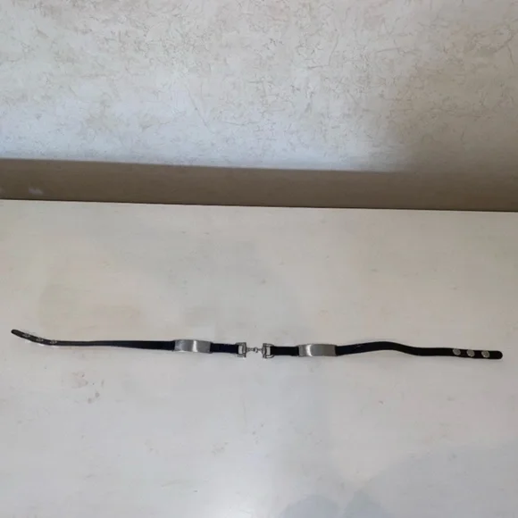 Streets Ahead Horsebit Croc Leather Belt - Picture 13 of 16